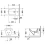 Duravit DuraStyle Wand-Bidet