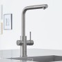 GROHE Blue Home L-Auslauf Starter Kit mit herausziehbarem Auslauf