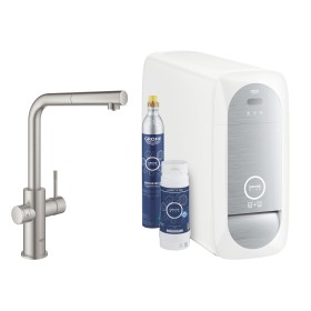 Kit de démarrage GROHE Blue Home avec bec extractible en forme de L