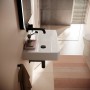 hansgrohe Xanuia Q Waschtisch Compact 600/370 ohne Hahnloch mit Überlauf, SmartClean