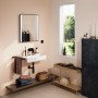 hansgrohe Xanuia Q Waschtisch Compact 600/370 ohne Hahnloch mit Überlauf, SmartClean