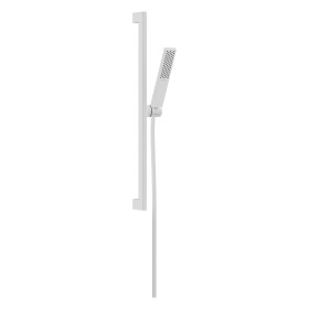 hansgrohe Pulsify E Brauseset 100 1 Strahlart mit Duschstange 65 cm, EcoSmart