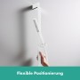 hansgrohe Pulsify S Duschset 100 1 Strahlart mit Duschstange 65 cm, EcoSmart