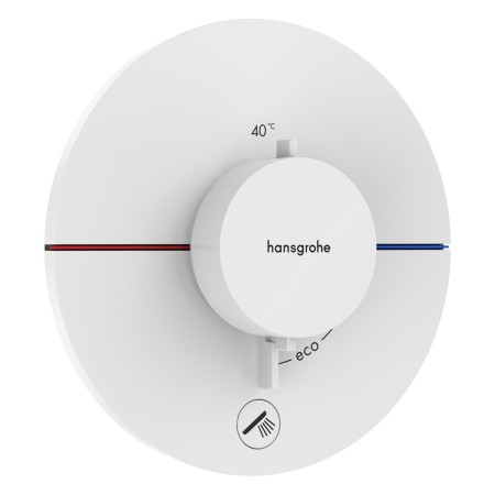hansgrohe ShowerSelect Comfort S Thermostat Unterputz für 1 Verbraucher und 1 zusätzlichen Abgang