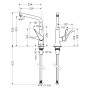 hansgrohe Metris M71 Einhebel-Küchenmischer 320, 1jet