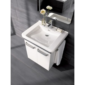 Geberit Renova Comfort Square Waschtisch 60 cm, barrierefrei