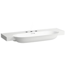 LAUFEN The New Classic Möbelwaschtisch 120 x 48 cm, mit 3 Hahnlöchern, mit Überlauf