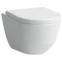 LAUFEN PRO Wand-WC-Flachspüler mit geschlossenem Spülrand