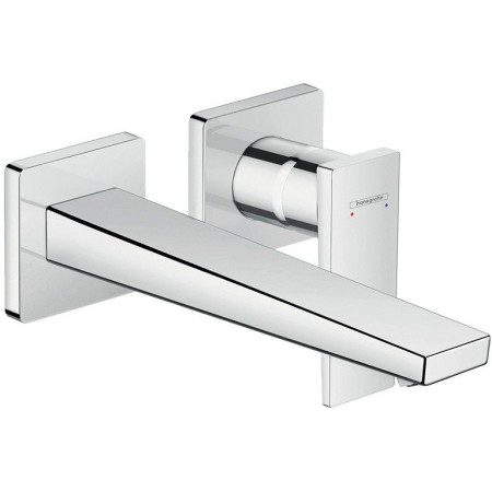 hansgrohe Metropol Einhebel-Waschtischmischer Unterputz mit Hebelgriff und Auslauf 22,5 cm für Wandmontage