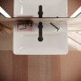 hansgrohe Xanuia Q Waschtisch Compact 600/370 mit Hahnloch und Überlauf, SmartClean