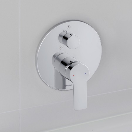 Duravit D-Code Einhebel-Wannenmischer Unterputz