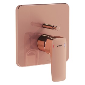 VitrA Root Square Einhebel-Wannenfüll- und Brausearmatur für Unterputz