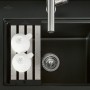 Villeroy & Boch Subway Style 50 S FLAT flächenbündige Spüle, Ablaufgarnitur mit Handbetätigung, inkl. Abtropfgitter