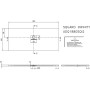 Villeroy & Boch Squaro Infinity Duschwanne 180 x 80 cm