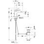 Duravit Tulum Einhebel-Bidetmischer
