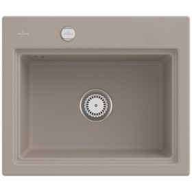 Villeroy & Boch Subway Style 60 S Einbauspüle, Ablaufgarnitur mit Excenterbetätigung, inkl. Abtropfgitter