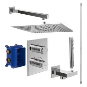 Villeroy & Boch Universal Taps & Fittings Unterputz-Thermostat-Set inkl. Regenbrause und Handbrause