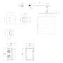 Villeroy & Boch Universal Taps & Fittings Unterputz-Thermostat-Set inkl. Regenbrause und Handbrause