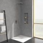 Villeroy & Boch Universal Taps & Fittings Unterputz-Thermostat-Set inkl. Regenbrause und Handbrause