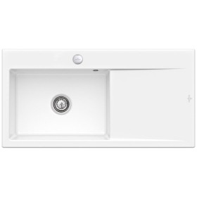 Lavello ad incasso Villeroy & Boch Subway Style 60, scarico con azionamento eccentrico, vasca a sinistra