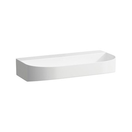 LAUFEN Sonar Waschtisch unterbaufähig 80 x 42 cm, ohne Hahnloch, ohne Überlauf