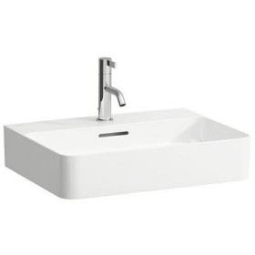 Vasque à poser LAUFEN Val 55 x 42 cm avec 1 trou de robinet, avec trop-plein