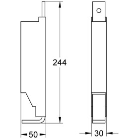 Traverse GROHE Rapid SL pour WC