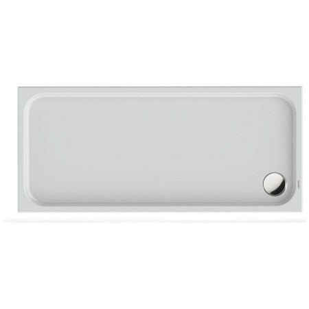 Duravit D-Code Rechteck Duschwanne 170 x 75 cm mit Antislip