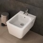 hansgrohe EluPura Original Q Wand Bidet 540 mit Hahnloch und Überlauf, SmartClean