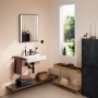 hansgrohe Xanuia Q Waschtisch Compact 600/370 mit Hahnloch ohne Überlauf, SmartClean