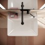 hansgrohe Xanuia Q Waschtisch 600/480 ohne Hahnloch mit Überlauf, SmartClean