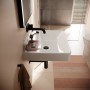 hansgrohe Xanuia Q Waschtisch 600/480 ohne Hahnloch mit Überlauf, SmartClean