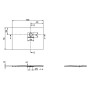Villeroy & Boch Squaro Infinity Duschwanne, 90 x 90 x 4 cm