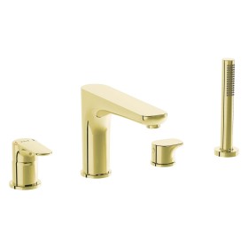 VitrA Root Round Zweigriff-Wannenfüll- und Brausearmatur