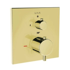 VitrA Root Square Thermostat-Wannenfüll- und Brausearmatur für Unterputz