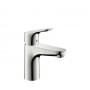 Hansgrohe Focus 100 Waschtisch-Einhebelmischer ohne Excenter, chrom