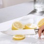 Villeroy & Boch Subway Style 45 FLAT flächenbündige Spüle, Ablaufgarnitur mit Handbetätigung, Becken links