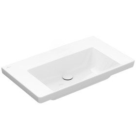 Villeroy & Boch Subway 3.0 Meuble-lavabo 80 cm, sans trou de robinet, sans trop-plein