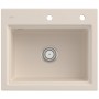 Villeroy & Boch Subway Style 60 S FLAT flächenbündige Spüle, Ablaufgarnitur mit Handbetätigung, inkl. Abtropfgitter