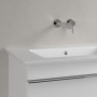 Villeroy & Boch Venticello Schrank-Doppelwaschtisch 130 x 50 cm, ohne Hahnloch, mit Überlauf
