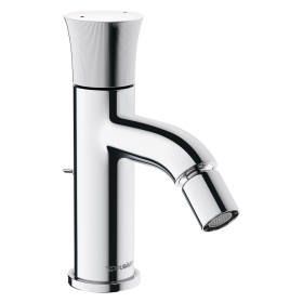 Duravit White Tulip Einhebel-Bidetmischer mit Ablaufgarnitur