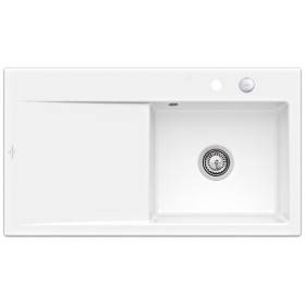 Villeroy & Boch Subway Style 50 Einbauspüle, Ablaufgarnitur mit Excenterbetätigung, Becken rechts