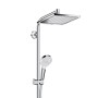 hansgrohe Crometta E 240 1jet Showerpipe Reno EcoSmart