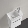 Villeroy & Boch Avento Handwaschbecken 36 x 22 cm, Becken links, ohne Überlauf