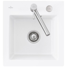 Évier encastrable Villeroy & Boch Subway 45 XS avec bonde à commande excentrée
