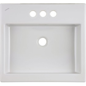 Vasque à poser LAUFEN Living City 50 cm avec trop-plein et 3 trous de robinet