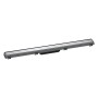 hansgrohe RainDrain Match Fertigset Duschrinne 80 cm, mit höhenverstellbarem Rahmen