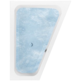 Villeroy & Boch Loop & Friends Square Eckbadewanne 175 x 135 cm, rechts, Hydropool Comfort, Technik Position 1