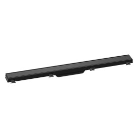hansgrohe RainDrain Match Fertigset Duschrinne 80 cm, mit höhenverstellbarem Rahmen