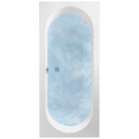 Baignoire Villeroy & Boch O.novo Duo 190 x 90 cm, Hydropool Entry, Position 2, avec vidage Trio